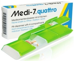 Medikamentendosierer Medi 7quattro, grün