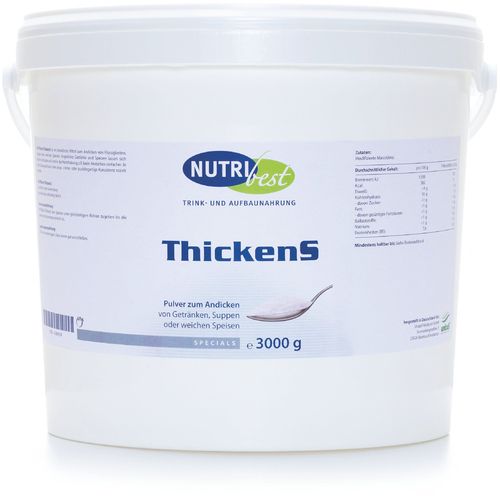 Nutribest ThickenS Andickungspulver, 3000 g