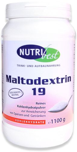 Nutribest Maltodextrin 19 Pulver, 1100 g
