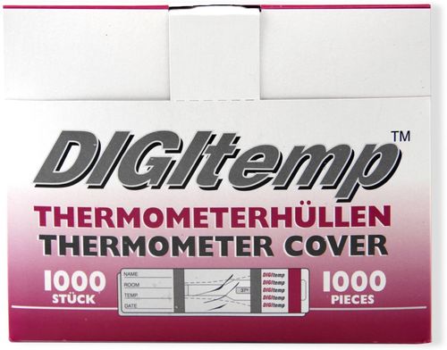 Thermometerhüllen für digitale Thermometer, 1000 Stück