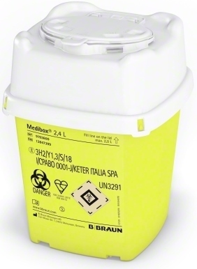 Medibox Entsorgungsbehälter 2,4 Liter