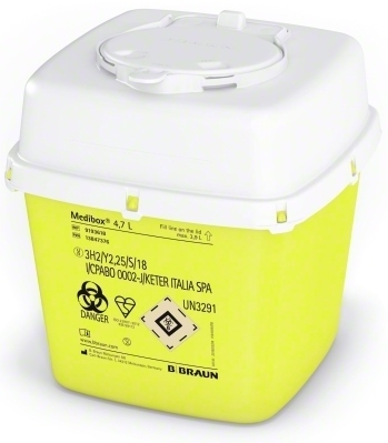 Medibox Entsorgungsbehälter 4,7 Liter