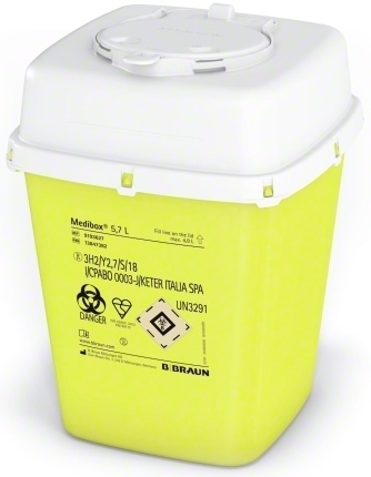 Medibox Entsorgungsbehälter 5,7 Liter