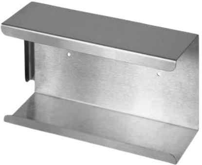 Handschuhboxenhalter Edelstahl für eine Box