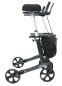 Preview: Arthritis-Rollator Vital Special grau Sitzhöhe 62 cm inkl. Stofftasche
