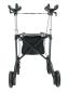 Preview: Arthritis-Rollator Vital Special grau Sitzhöhe 62 cm inkl. Stofftasche