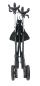 Preview: Arthritis-Rollator Vital Special grau Sitzhöhe 62 cm inkl. Stofftasche