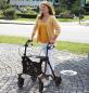 Preview: Leichtgewicht-Rollator TAiMA M, braun-metallic
