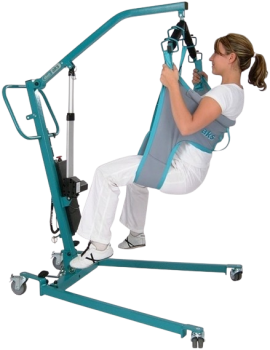 AKS-Foldy Patientenlifter mit Gurt und Aufhänger