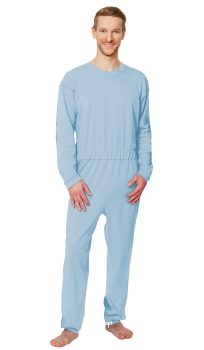 CareBasic Pflegeoverall lang, hellblau