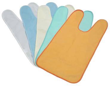 Esslätzchen Uni mit Binde- und Steckverschluss