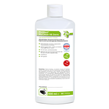 MyClean HB Derm Händedesinfektion, 500 ml