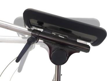 Arthritis-Rollator Cristallo 2 mit Unterarmauflage, silber