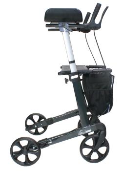 Arthritis-Rollator Vital Special grau Sitzhöhe 62 cm inkl. Stofftasche
