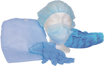 MRSA Besucherschutzset Profi