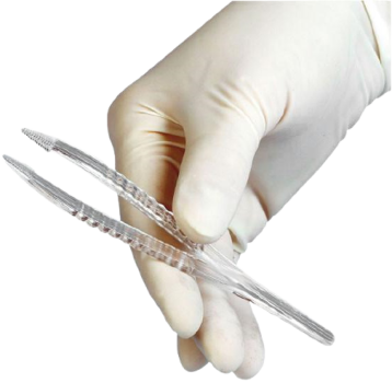 Einmal-Pinzetten 12,5 cm steril, 100 Stk.