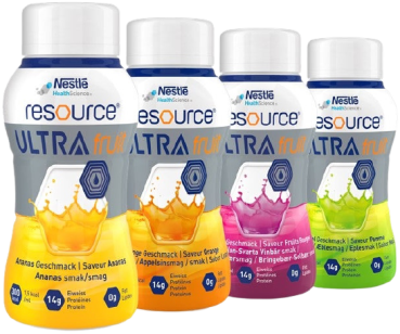 Resource Ultra Fruit Ananas flüssig, 6 x 4 x 200 ml