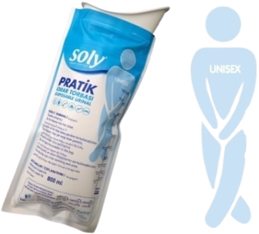 Soly Practical Absorbent Urinbeutel 800 ml, 3 Stk.