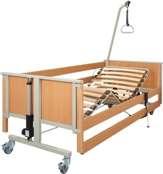 Pflegebett AKS-L4 Federholzleisten, 90 x 200 cm