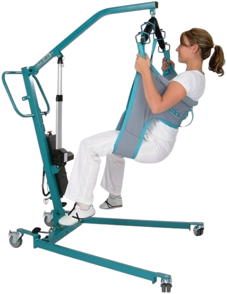 AKS-Foldy Patientenlifter mit Gurt und Aufhänger
