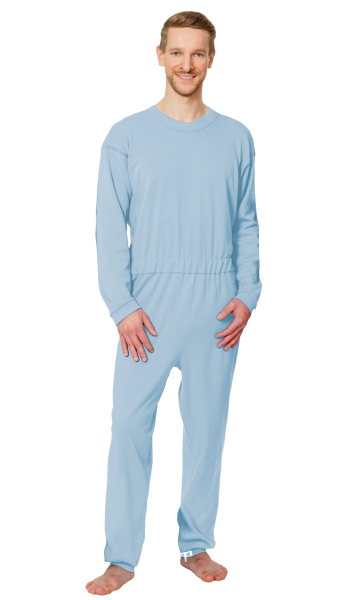 CareBasic Pflegeoverall lang, hellblau