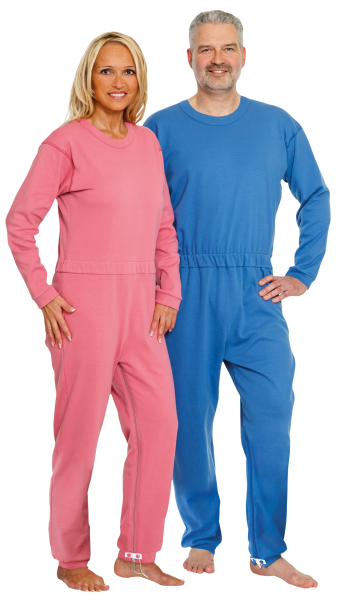CareBasic Pflegeoverall lang, beere (rosa)