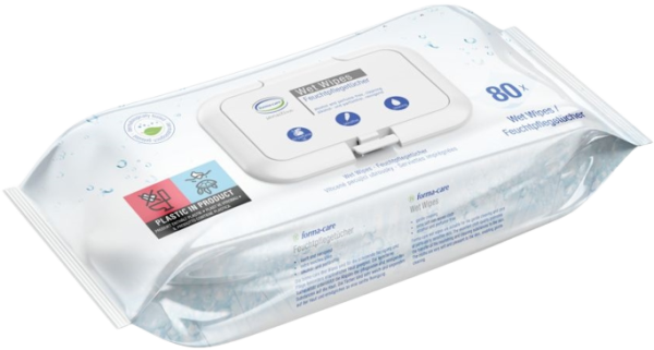 Forma-Care Sensitive Feuchtpflegetücher, 80 Stk.