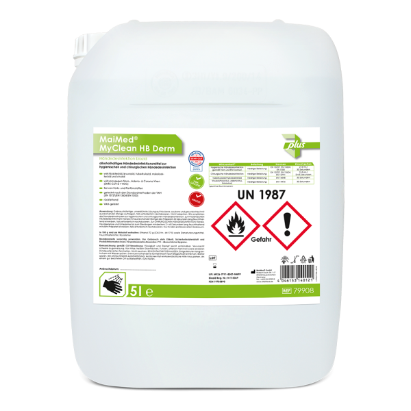 MyClean HB Derm Händedesinfektion, 5000 ml