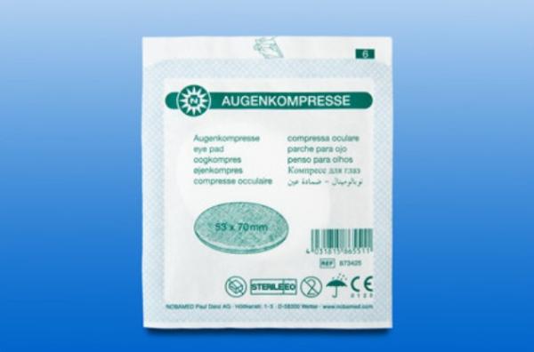 Augenkompressen 53 x 70 mm, 25 Stk.