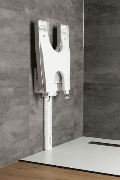 Duschklappsitz varioporto, weiß