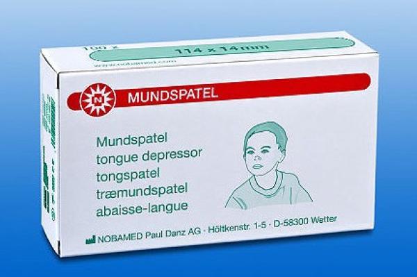 Holzmundspatel für Kinder unsteril, 100 Stk.