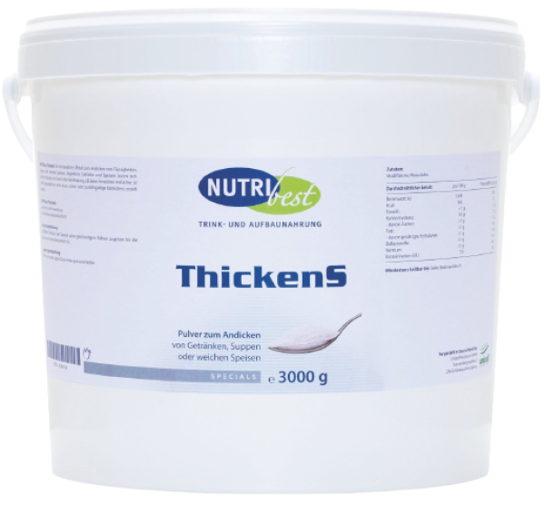 Nutribest ThickenS Andickungspulver, 3 kg