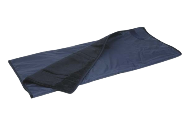 Rollstuhldecke blau, 125 x 180 cm