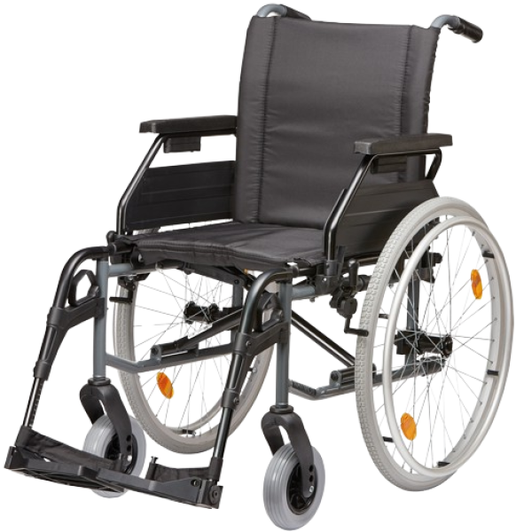 Standardrollstuhl Tomtar MR-S mit Trommelbremse