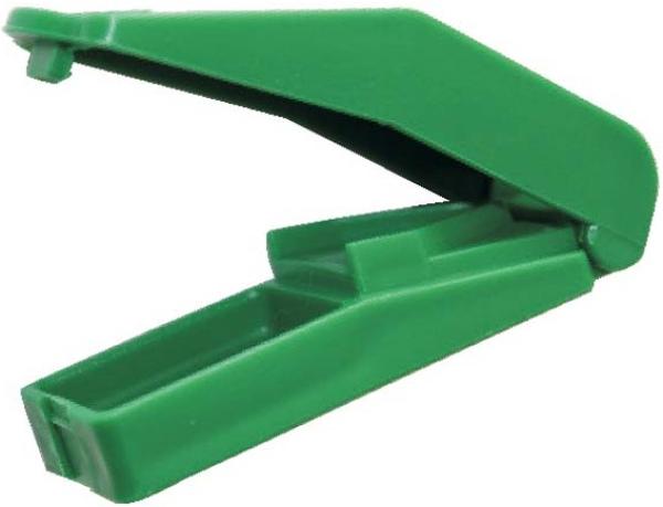 Tablettenteiler mit Vorratsfach, grün