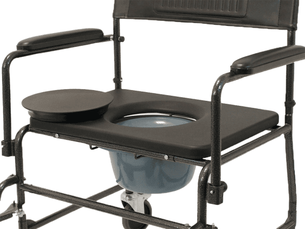 Toilettenrollstuhl TRS 200 XXL anthrazit