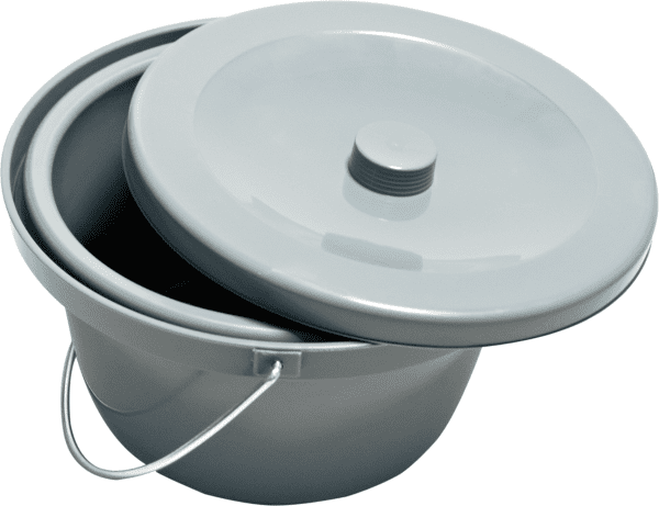 Toilettenrollstuhl TRS 200 XXL anthrazit