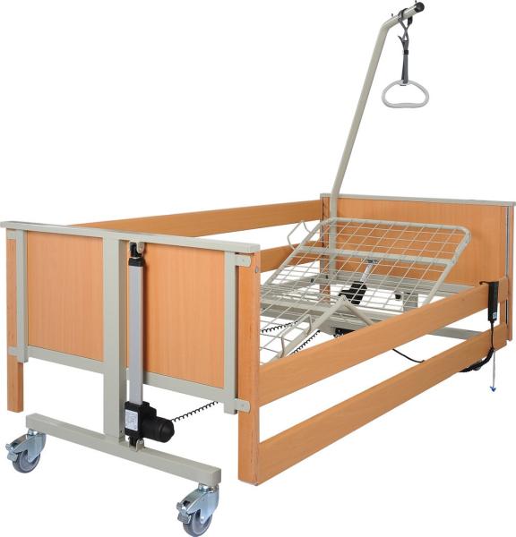Pflegebett AKS-L4 Metall-Liegefläche, 90 x 200 cm