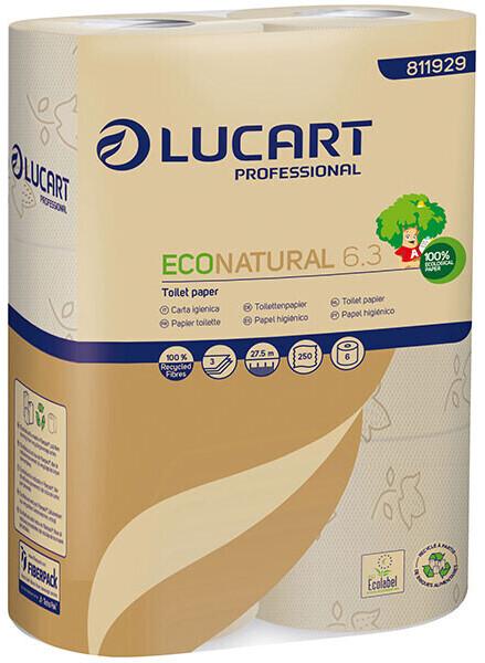 Eco Natural 250 Toilettenpapier 3-lagig, 30 Rollen