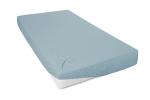 Mako-Feinjersey-Spannbetttuch, aquamarin 579
