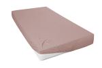 Mako-Feinjersey-Spannbetttuch, nougat 750